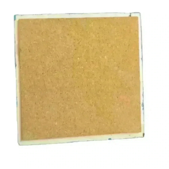 Crashing Wave Abstract Painted Hotplate Trivet colorful art handmade wall art - Picture 3 of 3